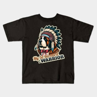 Indian St. Bernard Kids T-Shirt